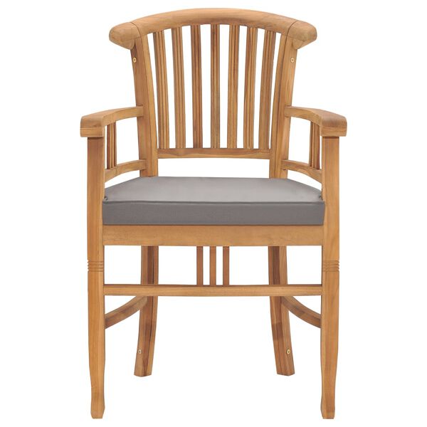 vidaXL Set mobilier de grădină cu perne, 7 piese, lemn masiv de tec