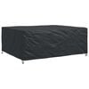 vidaXL Husă pentru mobilă Simplu Negru 250 x 210 x 70 cm 420D