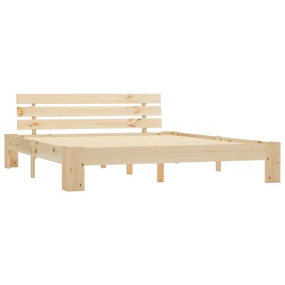 vidaXL Cadru de pat, 180 x 200 cm, lemn masiv de pin