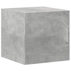 vidaXL Dulap de perete, gri beton, 40x42,5x40 cm, lemn prelucrat