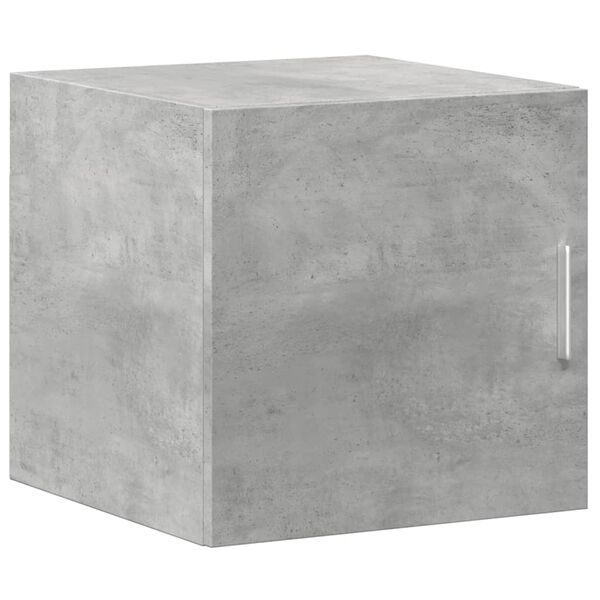 vidaXL Dulap de perete, gri beton, 40x42,5x40 cm, lemn prelucrat