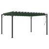 vidaXL Gazebo cu acoperiș mobil Verde 3 x 4 x 2,14 m