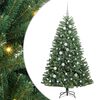 vidaXL Brad de Crăciun artificial cu ramuri articulare Verde 150 cm