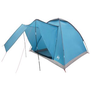 vidaXL Cort de Camping 2 persoană albastru Poliester și oțel