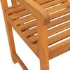vidaXL Bancă de grădină Maro 220 x 56 x 90 cm Lemn Solid de Acacia