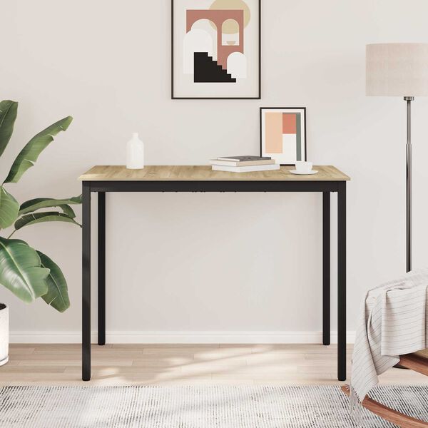 vidaXL Masă Bar &icirc;n Picioare Lemn compozit