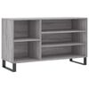vidaXL Pantofar, gri sonoma, 102x36x60 cm, lemn prelucrat