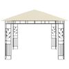 vidaXL Pavilion cu plasă anti-ț&acirc;nțari, crem, 3x3x2,73 m, 180 g/m&sup2;