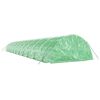 vidaXL Seră cu cadru din oțel, verde, 110 m&sup2;, 22x5x2,3 m