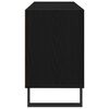 vidaXL Cabinet TV Stejar Negru 103,5 x 30 x 50 cm Lemn compozit