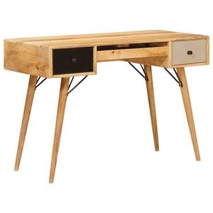 vidaXL Masă de scris Maro 110 x 55 x 76 cm Lemn de mango solid
