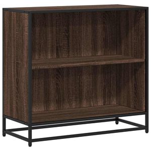 vidaXL Bibliotecă, stejar maro, 80,5x35x76 cm, lemn prelucrat