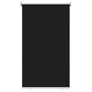 vidaXL Jaluzea exterioară cu blocare UV de 90% Negru 80 x 230 cm HDPE