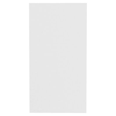 vidaXL Masă laterală, alb, 50x26x50 cm, PAL