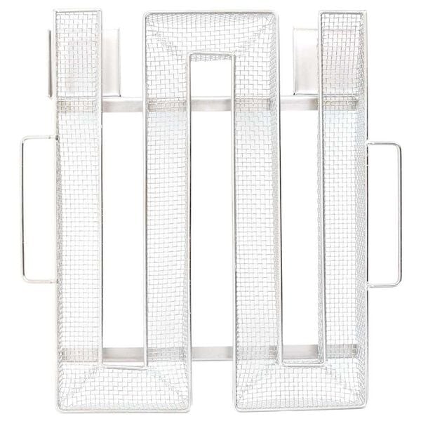 vidaXL Generator de fum rece 4 laturi 22,5 cm oțel inoxidabil