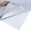 vidaXL Folie solară efect reflectorizant static argintiu 60x1000cm PVC