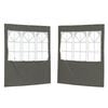 vidaXL Perete lateral pentru cort de petrecere 2 pcs 200 x 195 cm
