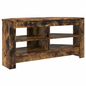 vidaXL DulapdecolțpentruTV Stejar fumuriu 102 x 40,5 x 45 cm