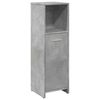 vidaXL Dulap de baie, gri beton, 30 x 30 x 95 cm, PAL