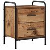 vidaXL Dulap de noapte Lemn vechi 40 x 30 x 50 cm Lemn prelucrat