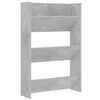 vidaXL Pantofar de perete, gri beton, 60x18x90 cm, PAL