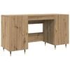 vidaXL Birou stejar artizanal Lemn prelucrat 140 x 50 x 75 cm