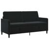 vidaXL Sofa cu Spațiu de Depozitare Negru 172 x 78 x 87 cm Poliester