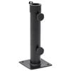 vidaXL Suport de umbrelă pentru st&acirc;lp de &Oslash;38/48 mm, negru mat, oțel