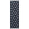 vidaXL Covor Runner ORIZ 1150 gsm Model din plasă neagră