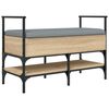 vidaXL Bancă pentru pantofi stejar sonoma 85,5x42x57,5 cm