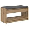 vidaXL Bancă pentru hol Stejar Artizanal 83 x 38 x 45 cm