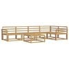 vidaXL Set de canapele de exterior 6 pcs Alb 79 x 79 x 37 cm
