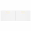 vidaXL Dulap de perete, alb, 100x36,5x35 cm, lemn compozit