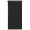 vidaXL Birou cu sertar Stejar Negru 80 x 40 x 75 cm Lemn compozit