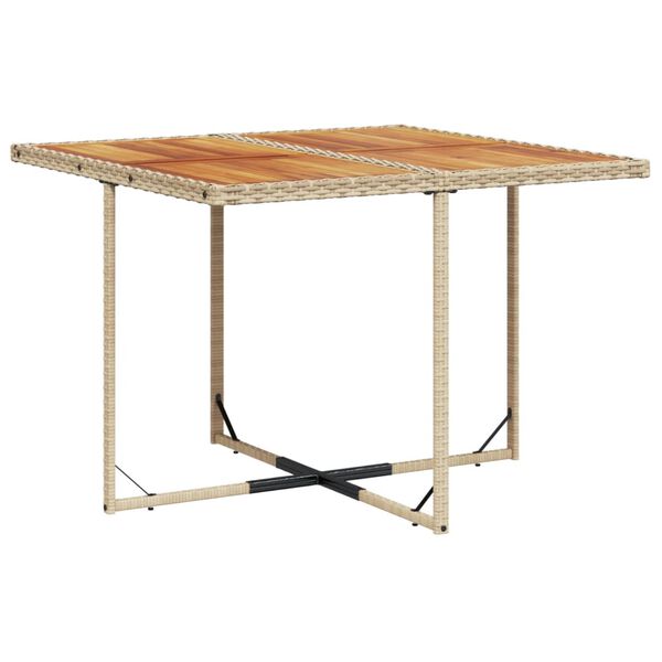 vidaXL Set mobilier de grădină cu perne, 5 piese, bej, poliratan