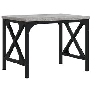 vidaXL Suport imprimantă, gri sonoma, 40x30x31 cm, lemn prelucrat