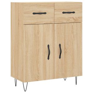 vidaXL Dulap, stejar sonoma, 69,5x34x90 cm, lemn compozit