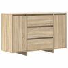 vidaXL Bufet Stejar Sonoma 120 x 41 x 75 cm Lemn prelucrat