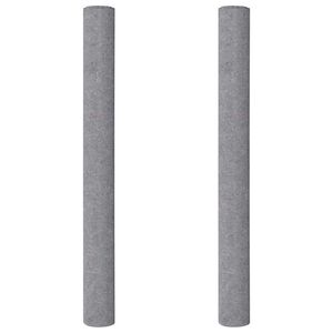 vidaXL L&acirc;ne antiderapante pentru vopsitori 2 buc 5 m 220 g/m&sup2; gri