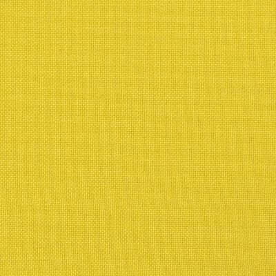 vidaXL Taburet, galben deschis, 60x50x41 cm, material textil