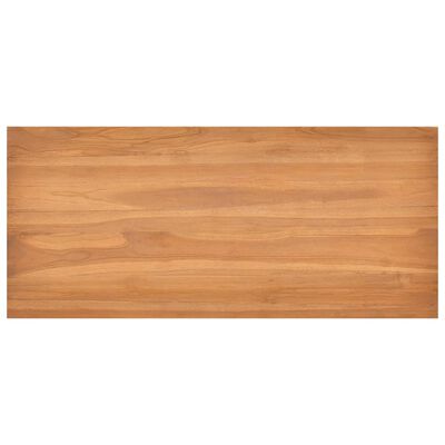 vidaXL Birou, 100x45x75 cm, lemn masiv de tec