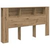 vidaXL Tăblie pat/dulap lemn artizanal 180x18,5x102,5cm lemn prelucrat