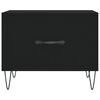 vidaXL Măsuță de cafea, negru, 50x50x40 cm, lemn compozit