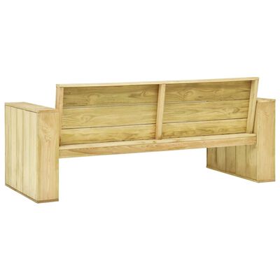 vidaXL Set mobilier de grădină, 4 piese, lemn de pin tratat