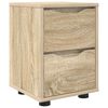 vidaXL Noptieră Stejar Sonoma 30,5 x 30 x 43 cm Lemn prelucrat