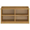 vidaXL Bancă pentru hol „SANDNES” 87x40x50 cm din lemn masiv de pin