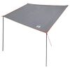 vidaXL Copertină pentru caravană Gri și Portocalie 240 x 350 cm tafta