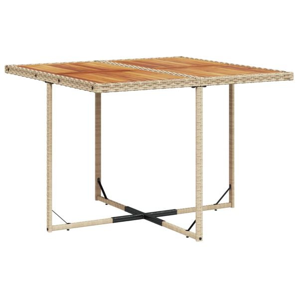 vidaXL Set mobilier de grădină cu perne, 5 piese, bej, poliratan