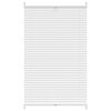 vidaXL Jaluzea plisse, alb, 70x100 cm, pliuri