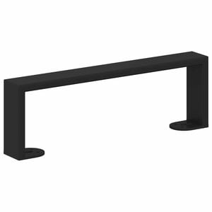 vidaXL Picioare de mobilă 12 buc. Negru 311 x 40,5 x 100 mm Fier